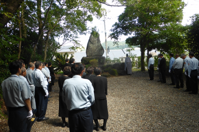 奈良県消防殉職者慰霊祭に参加