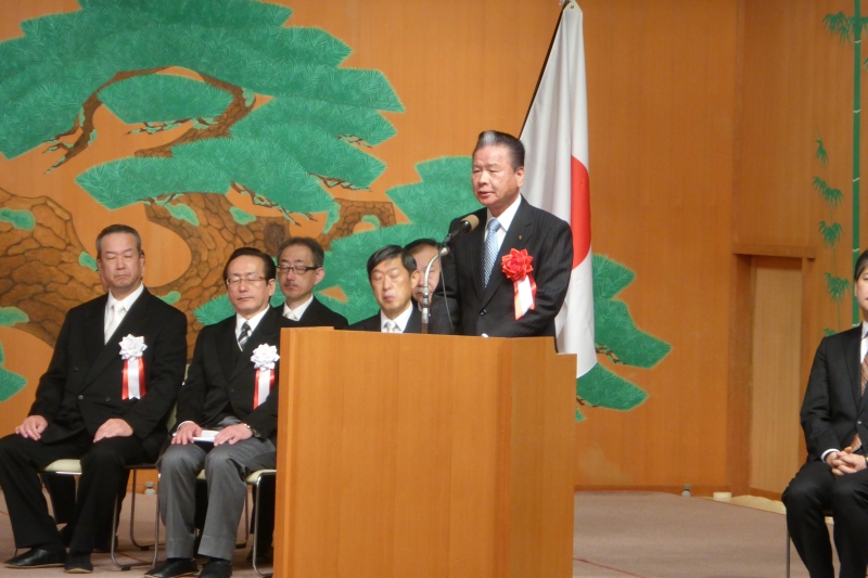 なら食と農の魅力創造国際大学校平成29年度入学式